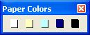 Paper Color Toolbar